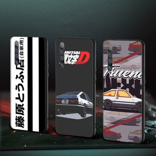 เคสโทรศัพท์มือถือ ลาย Initial D AE86 สีดํา สําหรับ Realme Narzo 50 50A GT neo 3 GT2 pro 5G Q5 pro