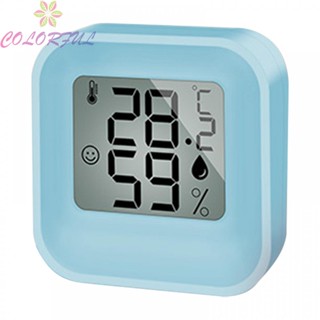 【COLORFUL】【Presale】mini electronic thermometer, indoor hygrometer, lcd thermometer2023