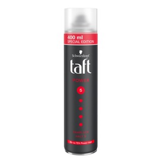 ทัฟท์ 400มล.TAFT สเปรย์ พาวเวอร์แฮร์สตรอง HAIR SPRAYPOWER STRONG400ML