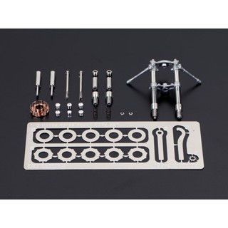 [ชุดเสริมรายละเอียดโมเดล] TAMIYA 12632 1/12 Honda RC166 Clutch &amp; Front Fork Set โมเดลทามิย่าแท้ model