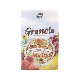 ยังเกอร์ฟาร์มกราโนล่ารสสตรอเบอร์รี่225 GRANOLA กYOUNGER FARMSTRAWBERRY 225 G