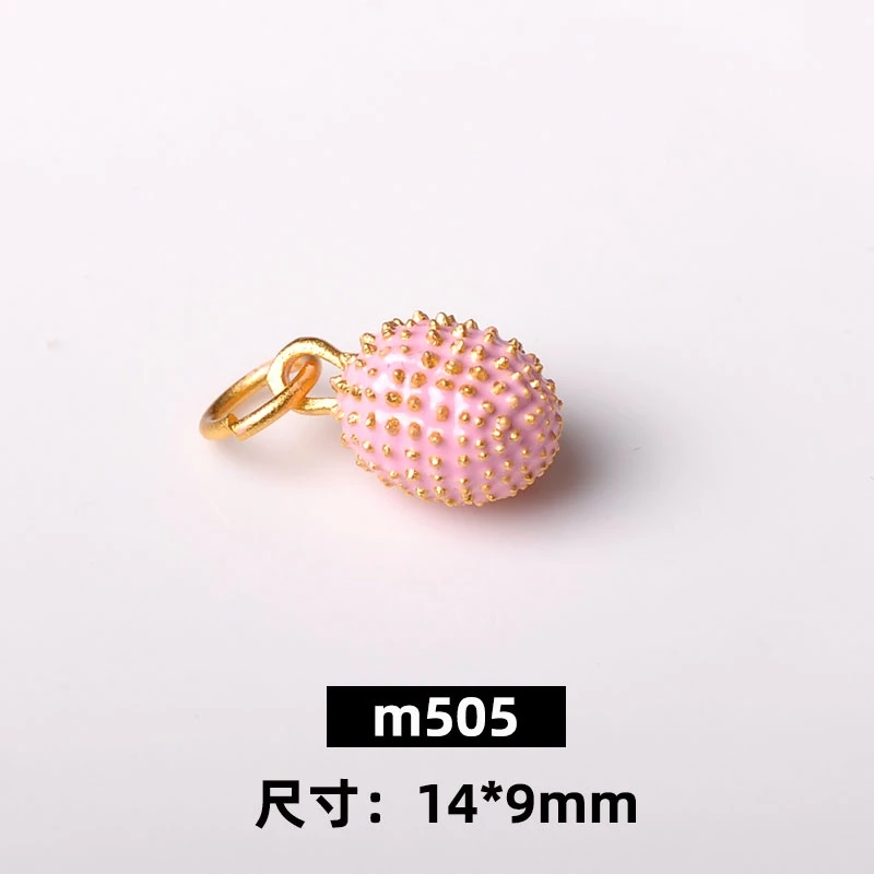 จี้ทุเรียนสีทอง ถักมือสไตล์จีนโบราณ สำหรับทำสร้อยคอ สร้อยข้อมือ DIY thumbnail 6