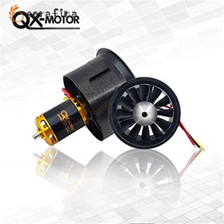 Rf QX-Motor ใหม่ ชุดใบพัดอัพเกรดมอเตอร์ edf 12 QF2822-3500kv 3s edf 64 มม.