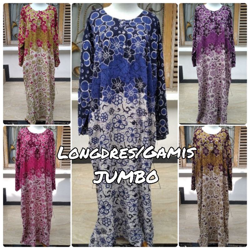 JUMBO LONG DRESS LD 130 CM PB 130 CM LONG SLEEVE JUMBO GAMIS