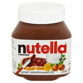 นูเทลล่าเฮเซลนัตสเปรด SPREAD 200ก.NUTELLA HAZELNUT200G.