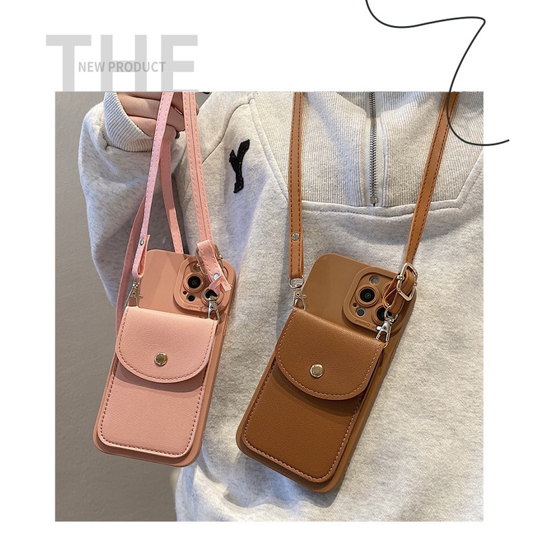 เคสโทรศัพท์มือถือ ป้องกันเลนส์กล้อง กันกระแทก พร้อมสายคล้อง ปรับได้ 1.6 เมตร สําหรับ iPhone14 15 13 12 11ProMAX XS MAX XR X 6 7+ 8 plus 5 6 13Promax 12Pro 6s plus