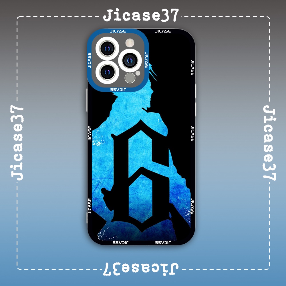 Jicase Square Edge iphone Case Japanese Anim Bleach Manga Character