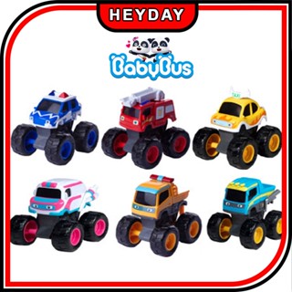 [Babybus] Monster Car x 1ea (6 แบบ) รถดับเพลิง รถตํารวจ รถแท็กซี่ รถดัมพ์ ของเล่น รถยนต์ รถแพนด้า รถบัสเด็ก สําหรับเด็ก พิงค์ฟอง KiKi Miumiu ปีใหม่ เด็ก