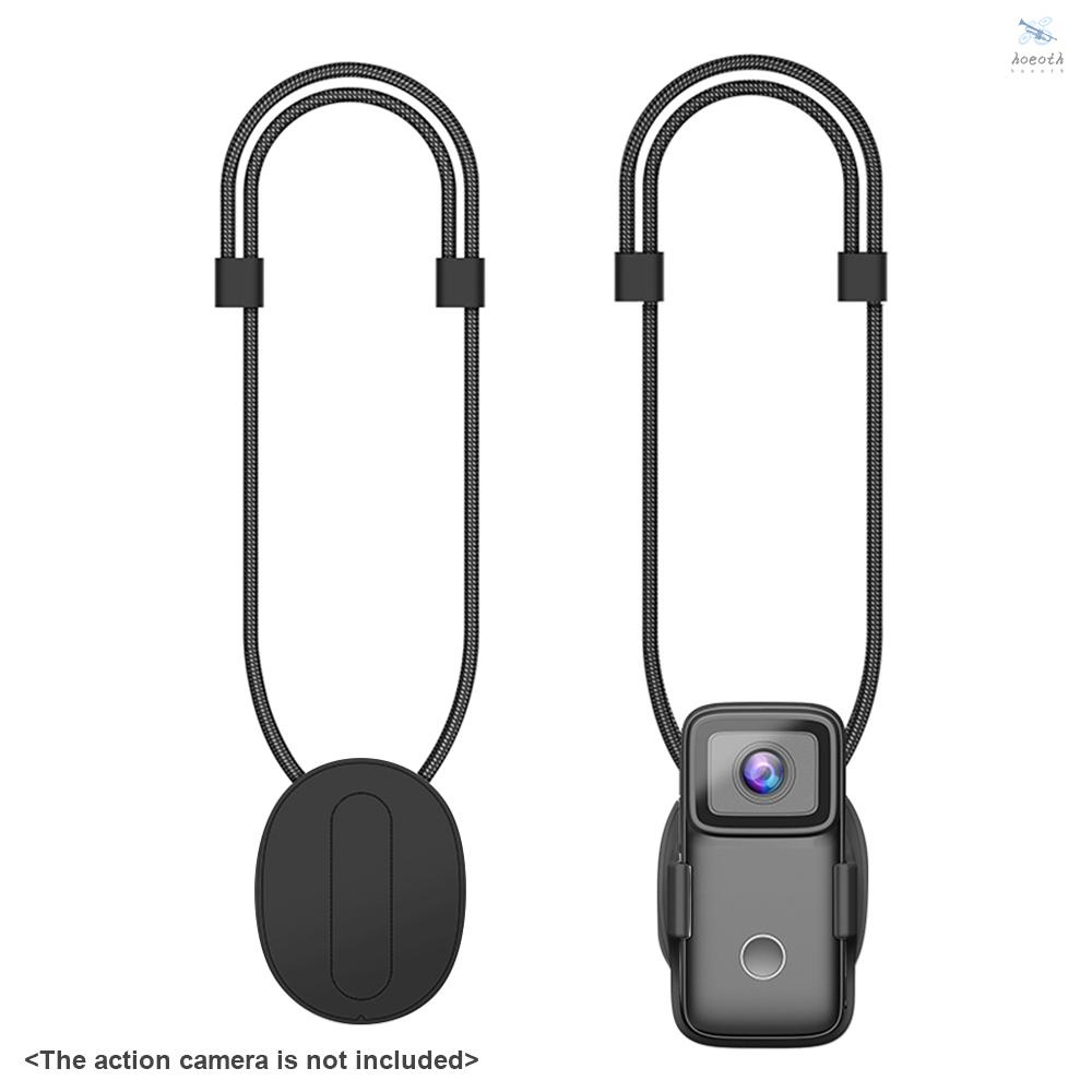 Sjcam สายคล้องคอแม่เหล็ก ปรับได้ สําหรับกล้องแอคชั่น SJCAM C200