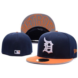 หมวกบังแดด ผ้าฝ้าย ปักลาย New York Mets Detroit Tigers Kansas City Royals สําหรับผู้หญิง