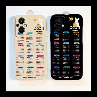 เคสโทรศัพท์มือถือ ลายปฏิทิน สําหรับ OPPO A17 A57 2022 4G A77S 4G A77 5G A16 A15 A7 A5 A12 A5S A77S A16K A31 A54