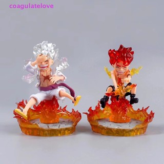 Coagulatelove ฟิกเกอร์อนิเมะ One Piece Nika Luffy Gear 5 Q Version [ขายดี]