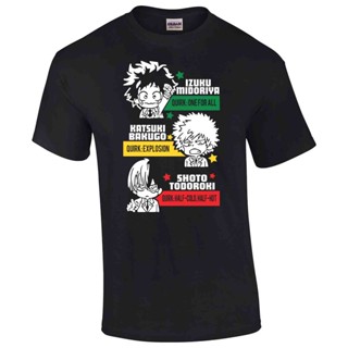 iGPrints My Hero Academia Todoroki Shirt T-Shirt (Black)_04