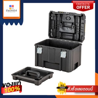 TOOL กล่องเครื่องมือ TSTAK DEWALT 30 กก. สีดำ/สีเหลืองTOOL STORAGE BOX TSTAK DEWALT 30KG LARGE BLACK/YELLOW