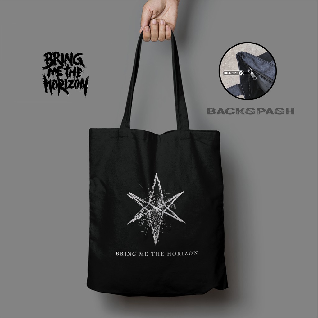 Bring ME THE HORIZON BMTH Band Totebag สําหรับผู้ชายและผู้หญิง - BRING ME THE HORIZON