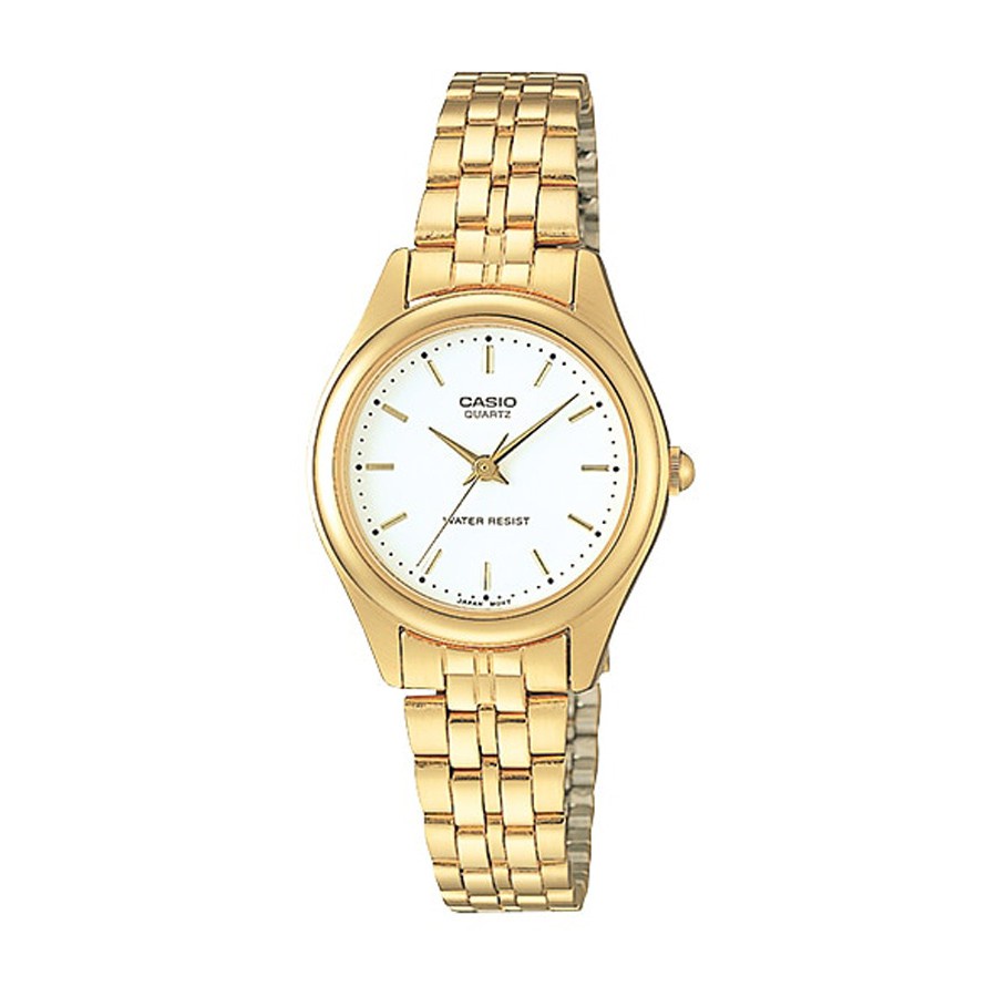 🔥🔥ส่งเร็วCasio Standard นาฬิกาข้อมือผู้หญิง สายสแตนเลส รุ่น LTP-1129,LTP-1129N,LTP-1129N-7A,LTP-1129N-7ARDF - สีทอง