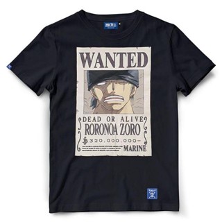 เสื้อยืดวันพีช One piece-790-BK : Wanted ZOROเสื้อยืด เสื้อคนอ้วน_50