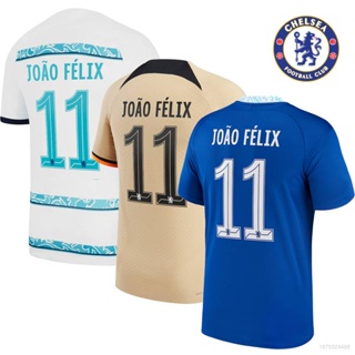 Estar 2022-2023 เสื้อยืดลําลอง แขนสั้น คอกลม พิมพ์ลาย UEFA Chelsea Jersey พลัสไซซ์