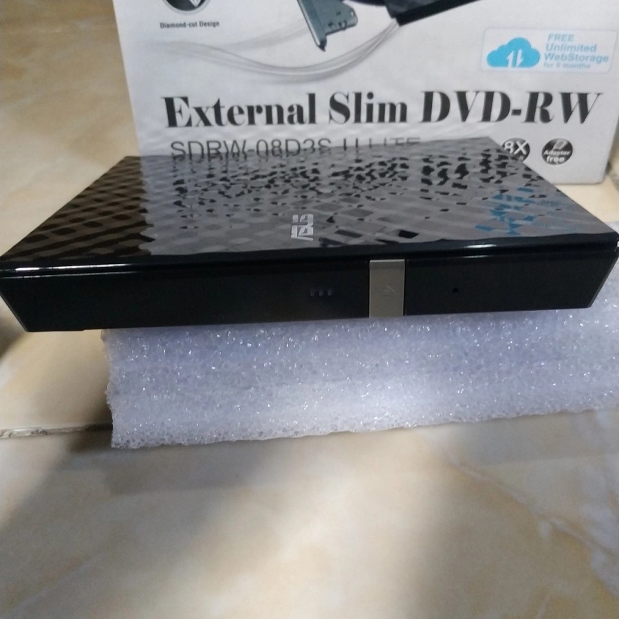 ดีวีดี RW ASUS SDRW 08D2S U-Lite