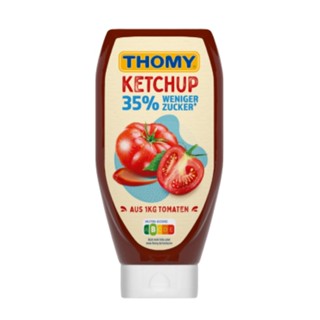 โทมี่ 500 เคทชอป สูตรลดน้ำตาลมล.THOMY KETCHUP LESSSUGAR500ML