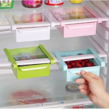 ลิ้นชักเก็บของในตู้เย็น  การ เก็บอาหาร กล่องเก็บของในตู้เย็น ก็บผัก เก็บผลไม้ ชั้นวางของจัดระเบียบ เพิ่มพื้นที่ในตู้เย็น
