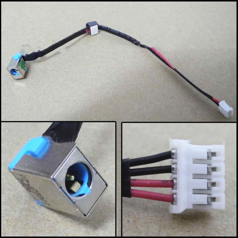 แล็ปท็อปสําหรับ Acer 5750 5750G 5736G DC Power Jack ชาร์จซ็อกเก็ตเชื่อมต่อสายสายไฟ