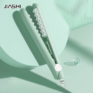 JIASHI ข้าวโพด Hot Mini Splint, เหล็กดัด, แผ่นรากผม, ผมฟู, หอพัก, ไม่ทำร้ายเส้นผม