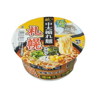 ซูนาโอะชิ SAPPORO ราเมงรสมิโสะชนิดถ้วย 103ก.SUNAOSHIMISO RAMEN 103G.