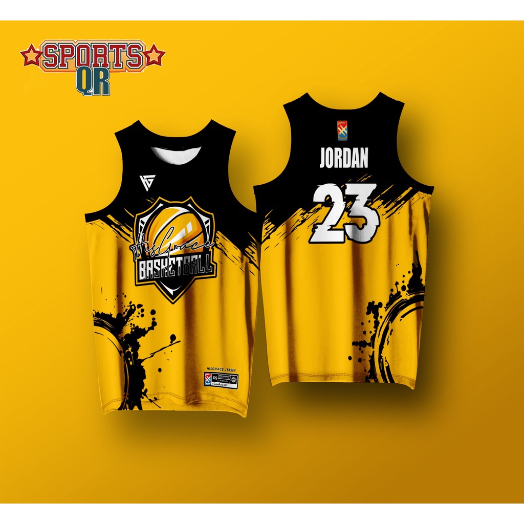 BASKETBALL YELLOW V2 HG CONCEPT JERSEY