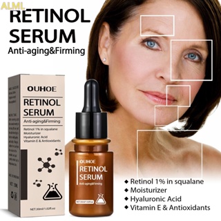 Retinol เซรั่มเอสเซ้นบํารุงผิวหน้า ช่วยยกกระชับผิว ต่อต้านริ้วรอย ให้ความชุ่มชื้น เพื่อสุขภาพ