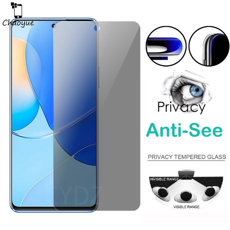 ฟิล์มกันแอบมอง ฟิล์มกันเสือก ฟิล์มกระจก Huawei Nova Y61 Y90 Y70 Plus 11i 10 9 8 7 6 SE 5T Y6p Y7p Y9 Prime 2019 4G 5G 2022
