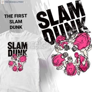 The First Slam Dunk Basketball NBA Boy Kid Dress Baby T Shirt Kemeja Kids Girl Anime Tshirt Cotton Lelaki Viral Baj_09