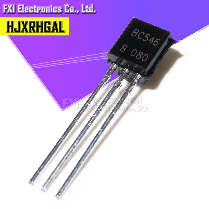 100PCS BC546 BC546B TO-92 TO92 546B ทรานซิสเตอร์ไตรโอด ทรานซิสเตอร์ใหม่