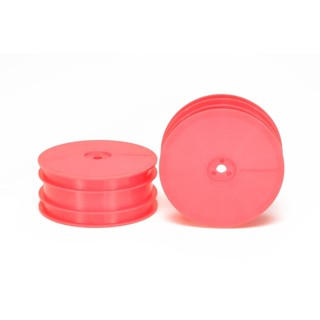 [ชุดแต่งรถบังคับ] TAMIYA 54282 OP.1282 DB01 Front Dish Wheels (Pink) ชุดแต่งทามิย่าแท้ rc