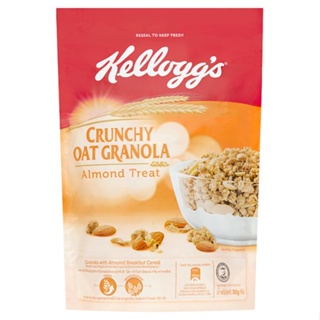 เคลล็อกส์ 380 กราโนลา อัลมอนด์อบกรอบกKELLOGGS GRANOLA ALMONDTREAT380G