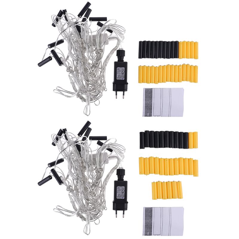 R * EU Plug 10-in-1 AA AAA Eliminator เปลี่ยน 2x 3x AA AAA แบตเตอรี่อะแดปเตอร์ Fit สําหรับวิทยุของเล