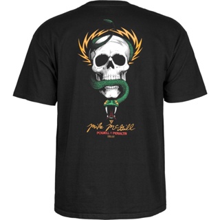 Powell Peralta Mike McGill Skull &amp; Snake T-shirt ( Black )_02