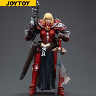 ของเล่นฟิกเกอร์ JoyToy Adepta Sororitas Battle Sisters Order of the Bloody Rose Sister Superior Kamina ขนาด 4 นิ้ว 1/18