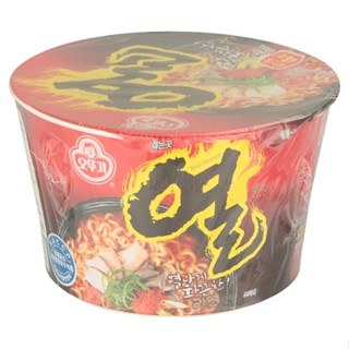 โอโตกิยวนราเม็งหมูต้มยำ YEUL 105 กรัมOTTOGIRAMEN HOT TASTE105G.