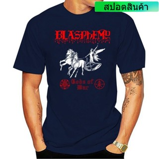 2022 Blasphemy Gods Of War Death Casual T-Shirt Fashion Cotton 1 Short Sleeve Round Neck Black Office Style 2022 di_02