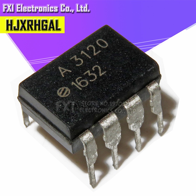 100PCS HCPL3120 HCPL-3120 DIP8 DIP A3120 ปลั๊กตรง