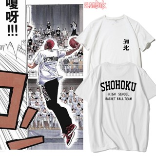 Youth blood slamdunk SLAM DUNK SLAM DUNK half sleeve cotton short sleeve T-shirt青春热血灌篮高手SLAM DUNK短袖T恤 湘北队樱木花道纯棉半袖12_09