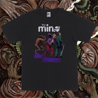 ย้อนยุคเสื้อยืด ลาย Minx สีดํา สไตล์วินเทจS-5XL