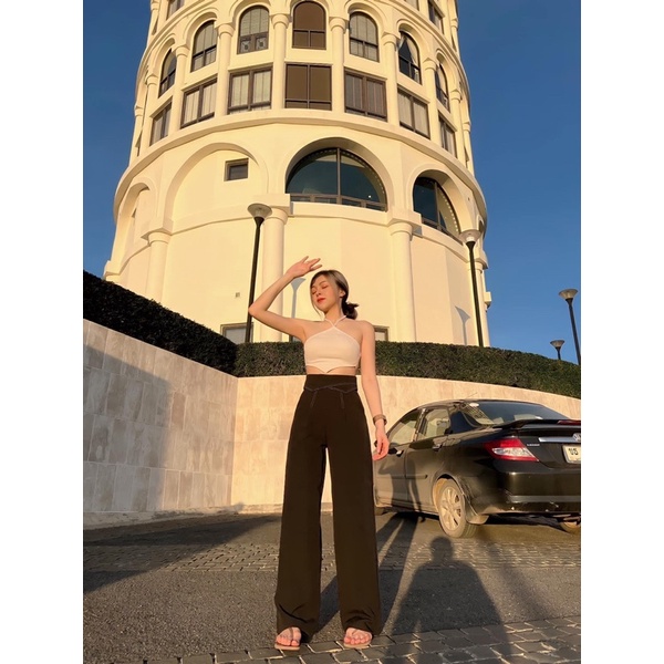 ส่งต่อ กางเกง สีดำ มือ 1 Size S ป้าย Sunny Closet