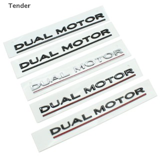 [Preferred] สติกเกอร์ตราสัญลักษณ์ตัวอักษร DUAL MOTOR ประสิทธิภาพสูง สําหรับติดตกแต่งรถยนต์ Tesla Model 3