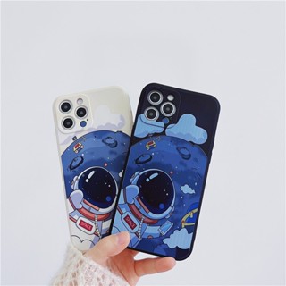 เคสโทรศัพท์มือถือแบบนิ่ม ลายยานอวกาศ สําหรับ OPPO A17 A17K A15 A15S A16 A16K