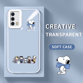 สําหรับ OPPO A74 F19 F19s A95 4G Reno 6 Lite เคสโทรศัพท์ใส ทับทิม น่ารัก ป้องกันเลนส์