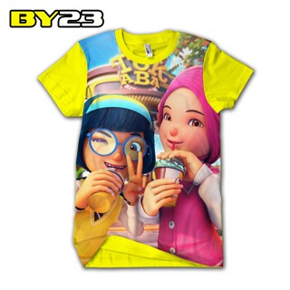 Ying And Yaya เสื้อยืด พิมพ์ลาย Boboiboy galaxy 3D