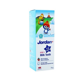 จอร์แดน มิ้ลค์ทีธ 1-5 ปี 75 ก.JORDAN MILK TEETH 1-5 YEARS 75 G.