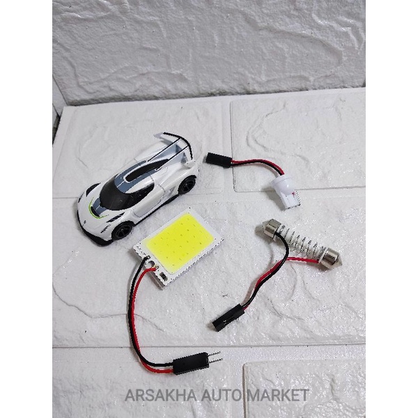 เพดาน LED 24 จุด มี 2 หัว (T10 & FESTOON)